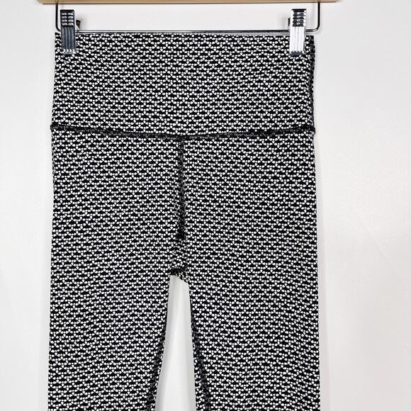 Lululemon Womens 4 Black Wunder Under Hi Rise 7/8 Tight Full On Luxtreme 25" - Picture 3 of 10